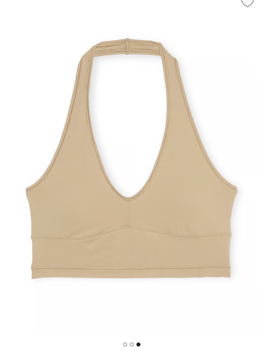 VS PINK Stretch Halter Bra Top